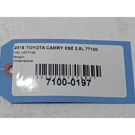 2018-2024 TOYOTA CAMRY BATTERY CABLE TERMINAL POSITIVE TERM HOLDER COVER OEM