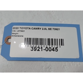 2020 TOYOTA CAMRY AUTOMATIC TRANSMISSION GEAR SHIFTER LEVER KNOB LEATHER OEM