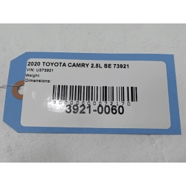 TOYOTA CAMRY SE ROOF OVERHEAD CONSOLE DOME LIGHT LAMP SWITCH 2020-2024 OEM