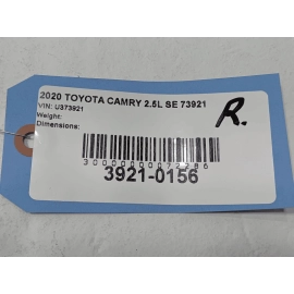 TOYOTA CAMRY FRONT RIGHT PASSENGER SIDE SUN VISOR SUNVISOR 2018-2024 GRAY OEM