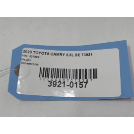 2020 TOYOTA CAMRY GPS NAVIGATION ANTENNA MODULE & CABLE WIRE OEM