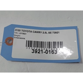 TOYOTA CAMRY FRONT WINDSHIELD LANE DEPARTURE CAMERA MODULE OEM 2019 - 2020