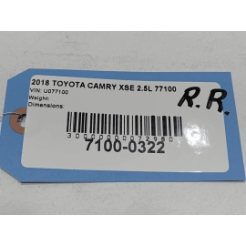 2018-2024 TOYOTA CAMRY XSE FWD REAR RIGHT PASSENGER SIDE SPINDLE KNUCKLE HUB OEM