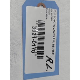 TOYOTA CAMRY SE XSE 2018-2024  REAR DRIVER SIDE SUSPENSION TRAILING ARM OEM