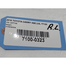 18-24 TOYOTA CAMRY XLE XSE REAR DRIVER SIDE BRAKE CALIPER & ACTUATOR ELECTRO OEM