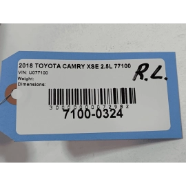 2018-2024 TOYOTA CAMRY XSE FWD REAR LEFT DRIVER SIDE SPINDLE KNUCKLE HUB OEM