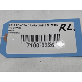 2018-2024 TOYOTA CAMRY SE XSE REAR RIGHT OR LEFT SIDE SUSPENSION COIL SPRING OEM