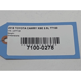 TOYOTA CAMRY DASH INSTRUMENT CLUSTER ODOMETER RESET TRIP SWITCH 2018 - 2024 OEM