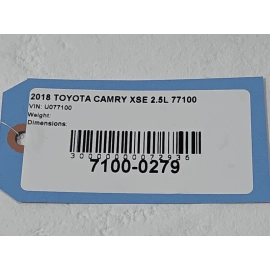 TOYOTA CAMRY HOOD BONNET RELEASE OPEN OPENER HANDLE 2018 - 2019 OEM