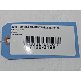 TOYOTA CAMRY FUEL DOOR LID RELEASE OPEN OPENER CONTROL SWITCH 2018-2020 OEM