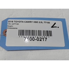 TOYOTA CAMRY XSE 2.5L FWD DRIVER SIDE EXHAUST SYSTEM REAR MUFFLER 2018-2019 OEM