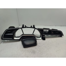 2016-2021 HONDA CIVIC DASH SPEEDOMETER CLUSTER BEZEL COVER TRIM & AIR VENTS OEM