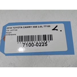 TOYOTA CAMRY SE XSE DRIVER SIDE LOWER BODY SKIRT ROCKER PANEL 2PS OEM 2018-2025