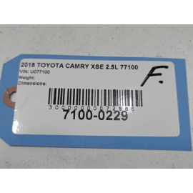 TOYOTA CAMRY FRONT BUMPER REINFORCEMENT IMPACT BAR BEAM OEM 2018-2024