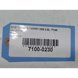 TOYOTA CAMRY 2018-2020 SE XSE FRONT BUMPER COVER & GRILLE MOLDING OEM WHITE 2PS