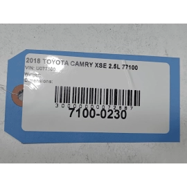 TOYOTA CAMRY 2018-2020 SE XSE FRONT BUMPER COVER & GRILLE MOLDING OEM WHITE 2PS