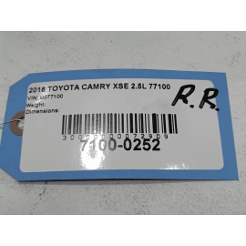 TOYOTA CAMRY REAR PASSENGER SIDE ABS SPEED SENSOR WIRING HARNESS OEM 2018 -2024