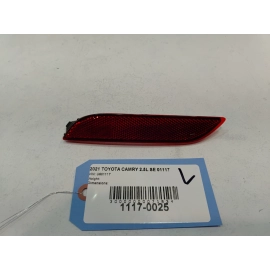 2018 - 2025 TOYOTA CAMRY REAR DRIVER SIDE BUMPER REFLECTOR MARKER LIGHT LAMP OEM