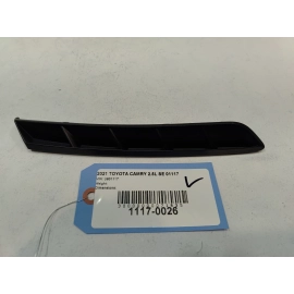 18-24 TOYOTA CAMRY XSE SE REAR BUMPER DRIVER SIDE EXTENSION MOLDING TRIM OEM
