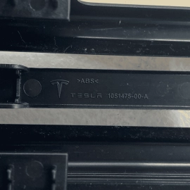 TESLA MODEL S 2012 - 2020 Front Seat Rail Track Trim Rear Outer End Slide C