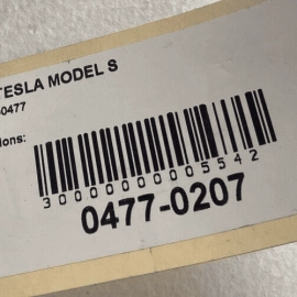 TESLA MODEL S 2012 - 2020 Front Seat Rail Track Trim Rear Outer End Slide C