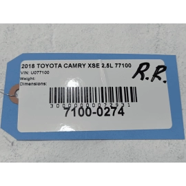 TOYOTA CAMRY REAR RIGHT PASSENGER SIDE UPPER CONTROL ARM 2018 - 2025 OEM