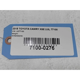 TOYOTA CAMRY FWD FRONT PASSENGER ENGINE FRAME MOUNT SUPPORT BRACKET OEM 18-2024