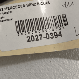 2007-2013 MERCEDES-BENZ S550 W221 Rear Left Driver Side Check Strap Bracket