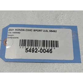 HONDA CIVIC CENTER CONSOLE STORAGE TRAY COMPARTMENT BOX & ARMREST OEM 2016-2021