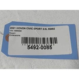 HONDA CIVIC DASH PANEL DRIVER SIDE SPEEDOMETER UPPER COVER OEM 2016-2021 HONDA CIVIC DASH PANEL DRIVER SIDE SPEEDOMETER UPPER COVER OEM 2016-2021