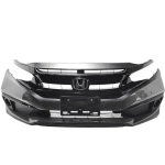 HONDA CIVIC SPORT FRONT BUMPER COVER & FOG LIGHTS NH797M 2019-2021