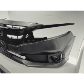 HONDA CIVIC SPORT FRONT BUMPER COVER & FOG LIGHTS NH797M 2019-2021