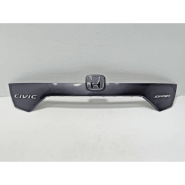 16-2021 Honda Civic Trunk Deck Lid Finish Panel Molding MODERN STEEL NH797M OEM