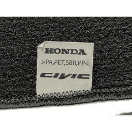 2018-21 Honda Civic Sport Sedan Front & Rear Floor Carpet Liner Mat OEM Set of 4