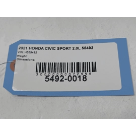 HONDA CIVIC EMERGENCY SPARE WHEEL JACK W/ TOOLS KIT & BAR & WRENCH 2016-2024 OEM
