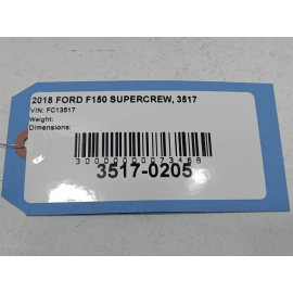 2018-2019 FORD F-150 2.7L FUEL EMISSION SYSTEM HOSE TUBE PIPE LINE OEM