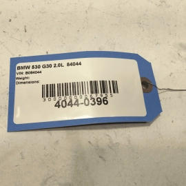 2018-2020 BMW 530XE G30 FRONT EXHAUST MUFFLER PIPE MOUNT BRACKET SUPPORT OEM
