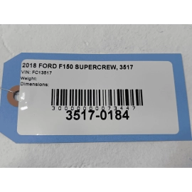 2015-2020 FORD F-150 REAR ROOF DOME LIGHT READING LIGHT LAMP GRAY OEM