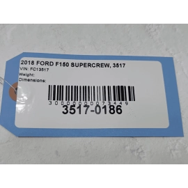 DEFECT! 18-20 FORD F150 ROOF EXTERIOR SHARK FIN ANTENNA MODULE W/ COVER *YZ* OEM