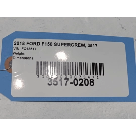 FORD F-150 2.7L ENGINE AIR CLEANER INTAKE INLET HOSE TUBE PIPE 2015 - 2020 OEM