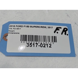 FORD F-150 FRONT BUMPER PASSENGER SIDE MOUNT SUPPORT BRACKET 2018 - 2020 OEM