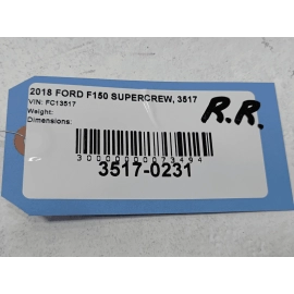 2015 - 2025 FORD F-150 REAR PASSENGER SIDE WINDOW RUN CHANNEL SEAL OEM