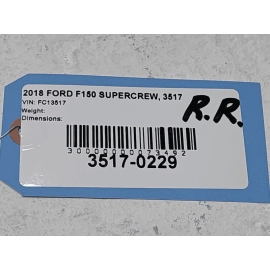 2015-24 FORD F-150 REAR PASSENGER SIDE DOOR BODY WEATHERSTRIP SEAL CREW CAB OEM