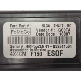 FORD F-150 TRANSFER CASE CONTROL MODULE OEM 2017-2018