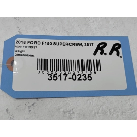 2015 - 2020 FORD F-150 REAR PASSENGER SIDE EXTERIOR DOOR HANDLE CHROME OEM