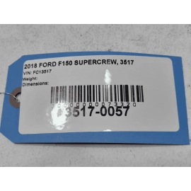 15-2020 FORD F-150 FRONT DRIVER SIDE DOOR WINDOW BELT INEER WHEATHER STRIPE OEM