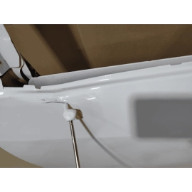 2015-2020 FORD F-150 REAR LEFT DRIVER SIDE DOOR SHELL PANEL WHITE *YZ* OEM