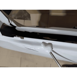2015-2020 FORD F-150 REAR LEFT DRIVER SIDE DOOR SHELL PANEL WHITE *YZ* OEM