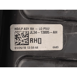 2018-2020 Ford F-150 Front Right Passenger Side Headlight Light Halogen Lamp OEM