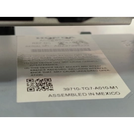 2020 Honda Pilot Media Navigation Receiver w/Screen OEM